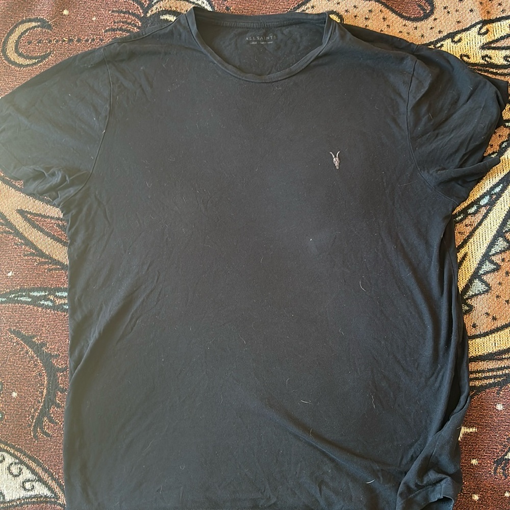Black All Saints tee